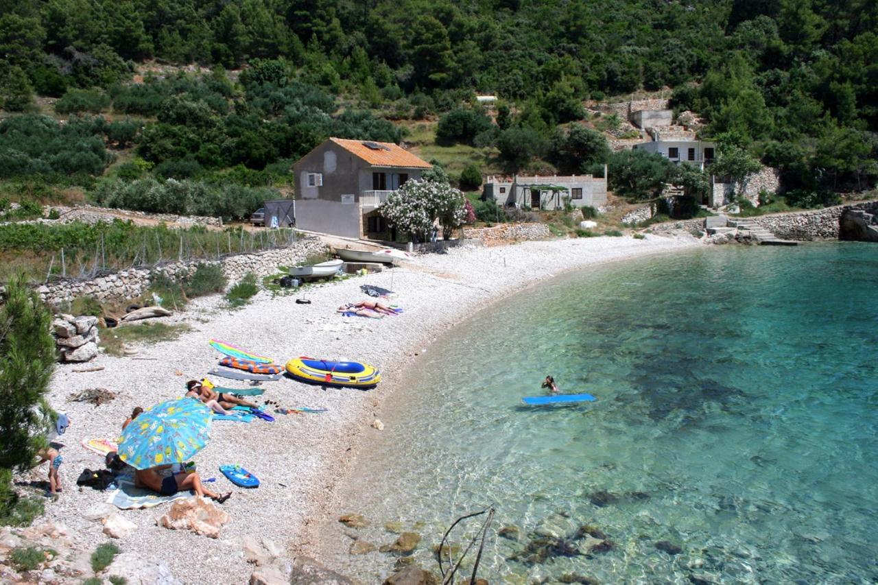 Secluded fisherman's cottage Cove Skozanje, Hvar - 4009 Gdinj Exteriör bild