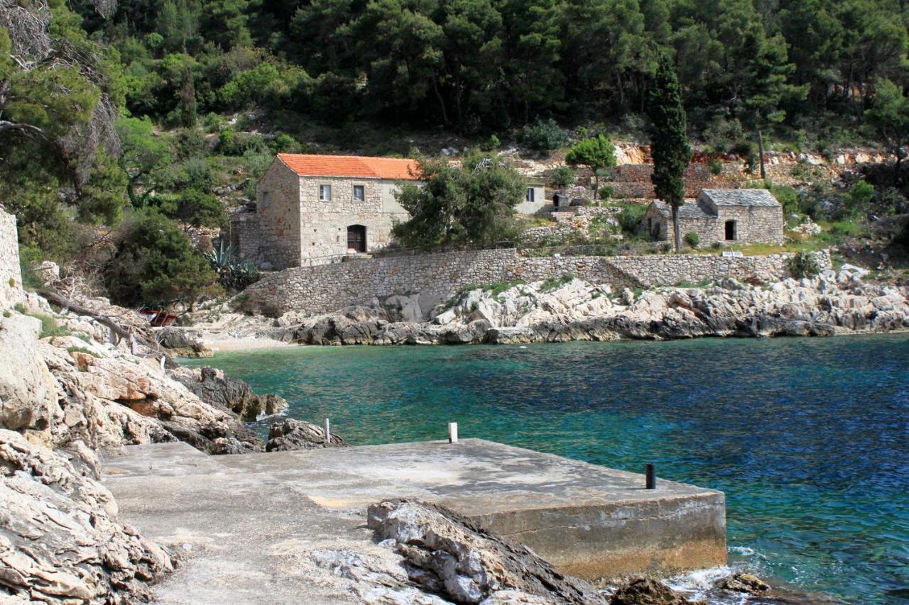 Secluded fisherman's cottage Cove Skozanje, Hvar - 4009 Gdinj Exteriör bild