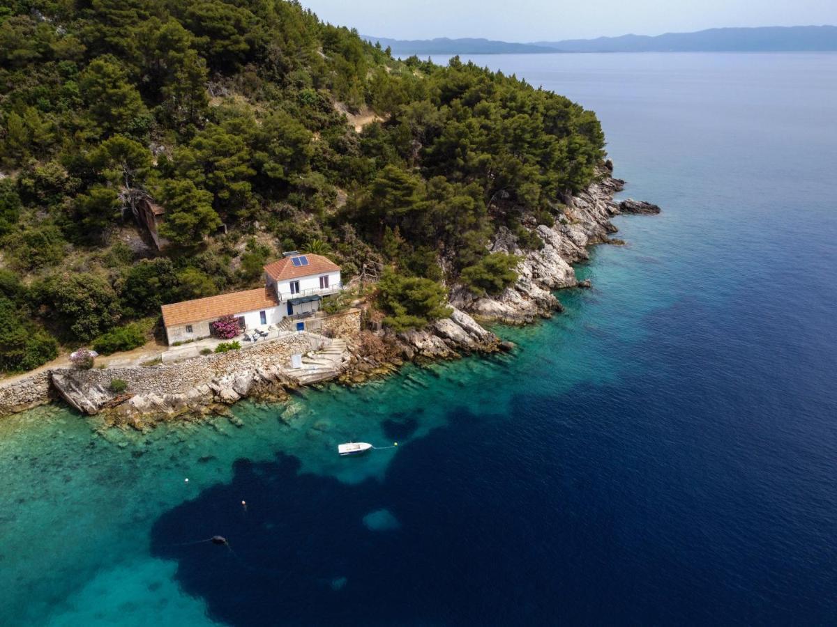 Secluded fisherman's cottage Cove Skozanje, Hvar - 4009 Gdinj Exteriör bild