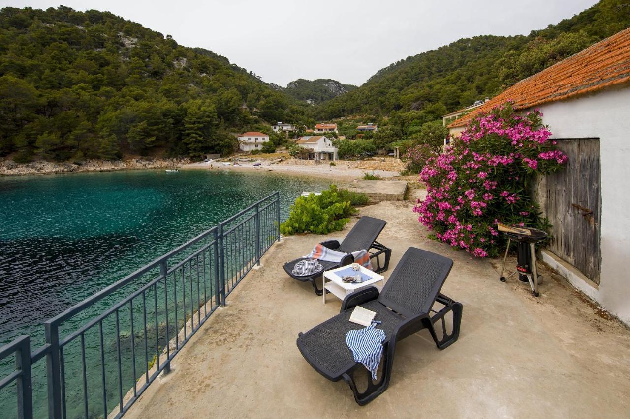Secluded fisherman's cottage Cove Skozanje, Hvar - 4009 Gdinj Exteriör bild